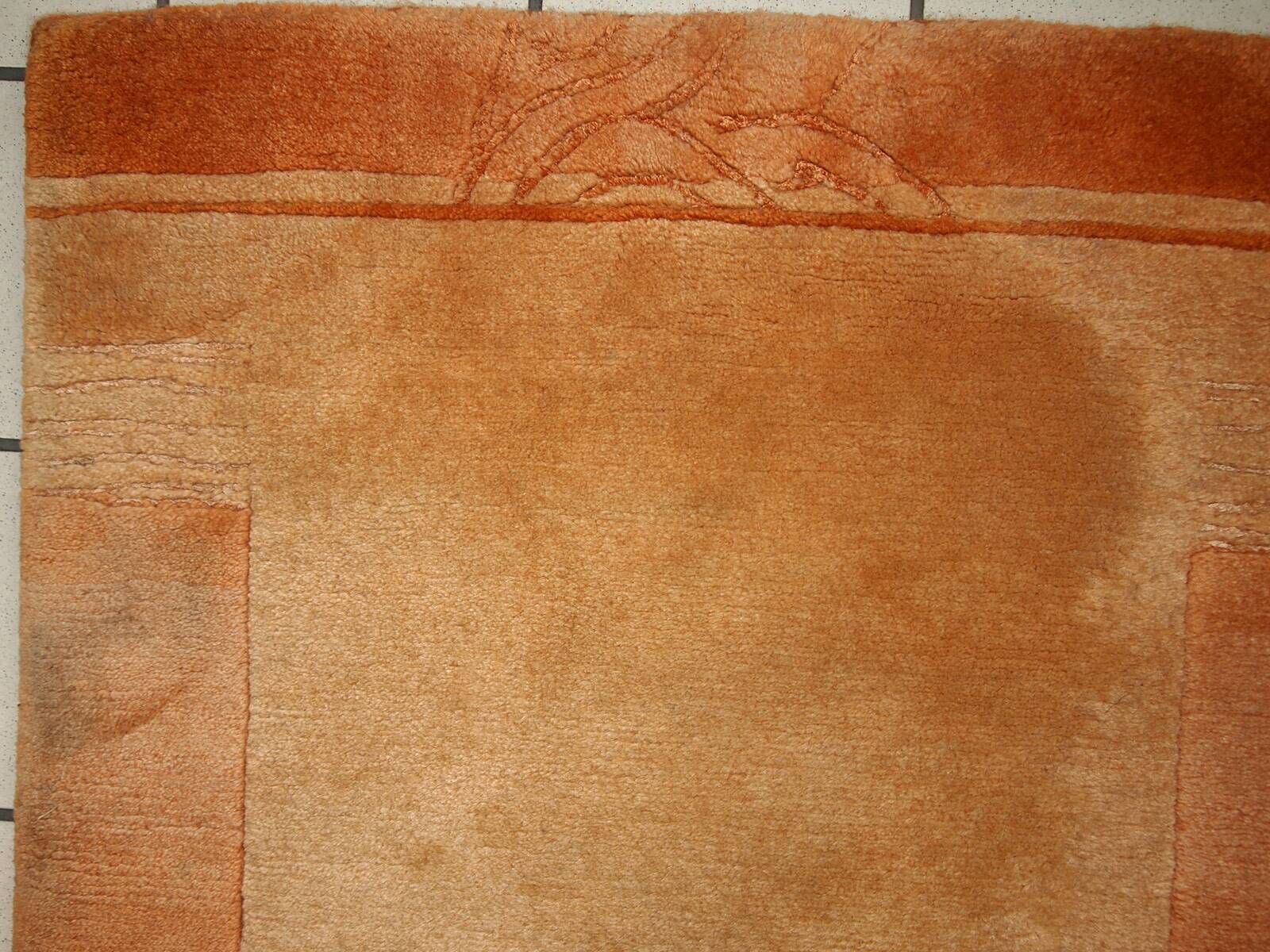Tapis Vintage Khaden Tibétain en Laine, Années 1970, Élégance Traditionnell