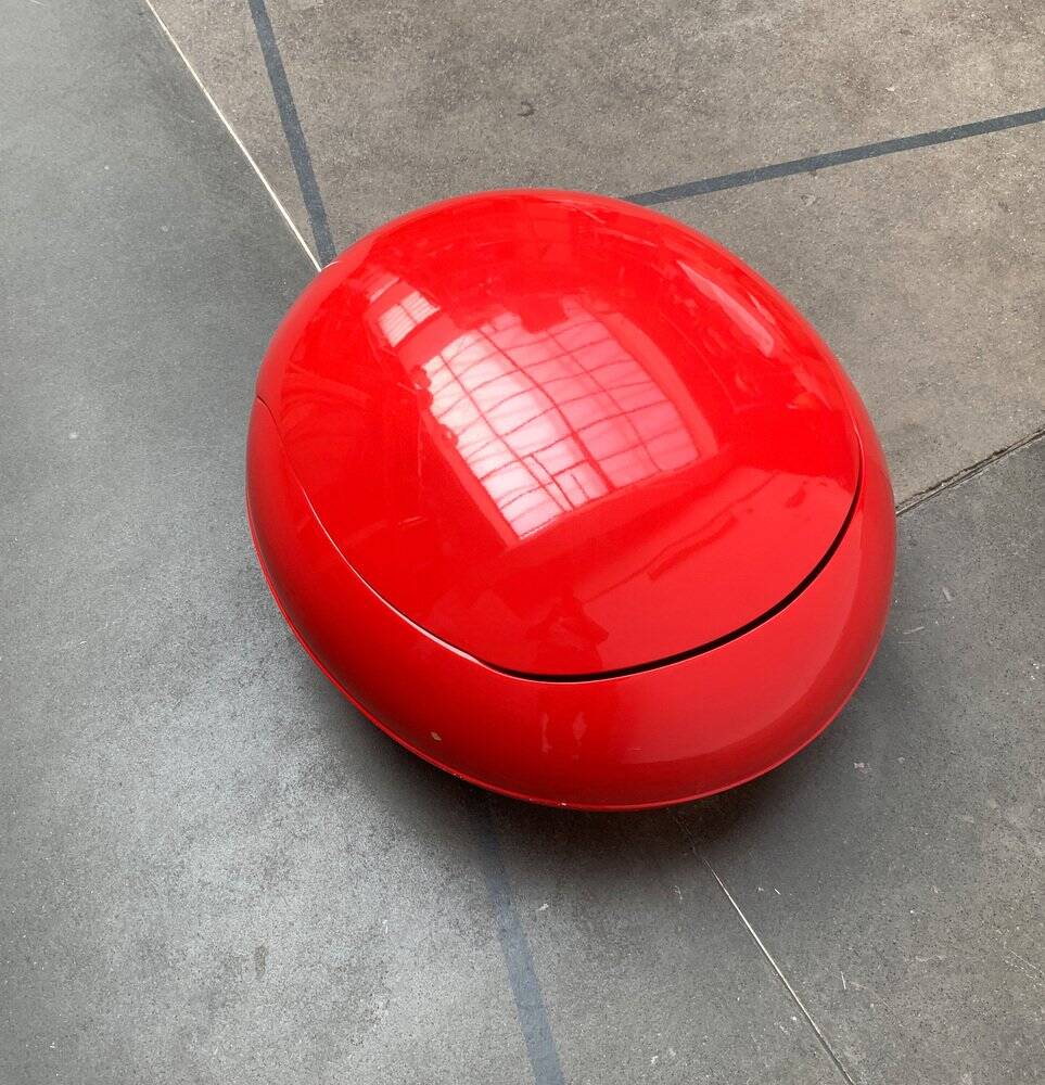 Space Age garden egg chair mid-century Senftenberg Egg by Peter Ghyczy, 1960s