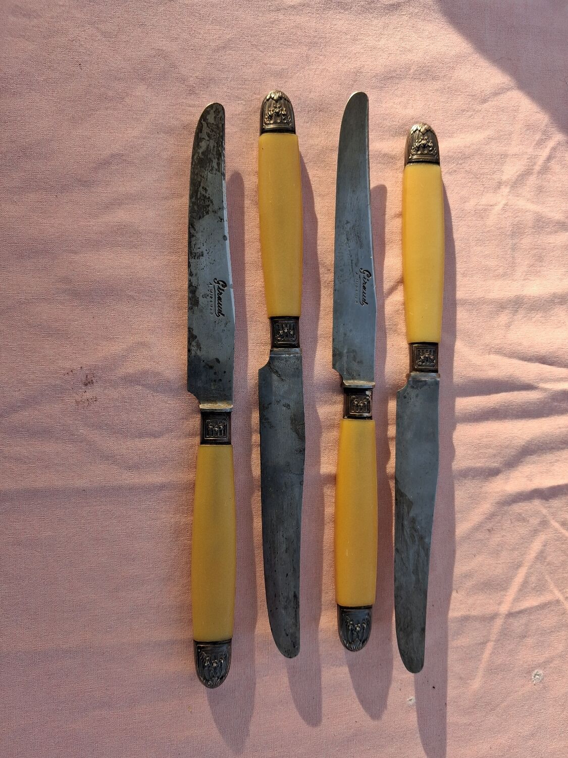 12 Giraud knives Art Nouveau