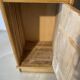 Meuble d'appoint chevet haut en rotin