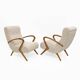 Attribute to Paolo Buffa Mid-century Modern Italian Bouclè Armchairs, Pair