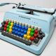 Revised Scheidegger typomatic tms typewriter and new ribbon