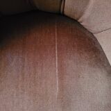 Vintage velvet armchair