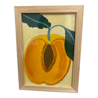 Mirabelle in small oak frame