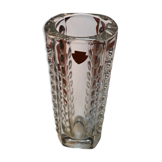 Vase en cristal de boheme 1960/70