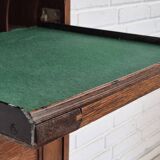 1950s, Scandinavian design, wall cabinet, original good condition, oak wood.