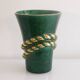 Vase art deco en faience de St clement
