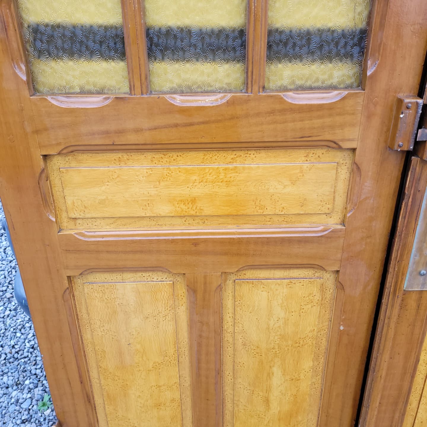 3 old separation doors