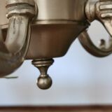 Louis XVI brass chandelier