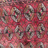 Handmade Afghan Turkmen rug 98x178 cm