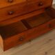 1840s Linen Press laundry cabinet, vintage