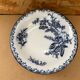 Antique White Porcelain Cake Dish Compotier Vintage Flower Decor