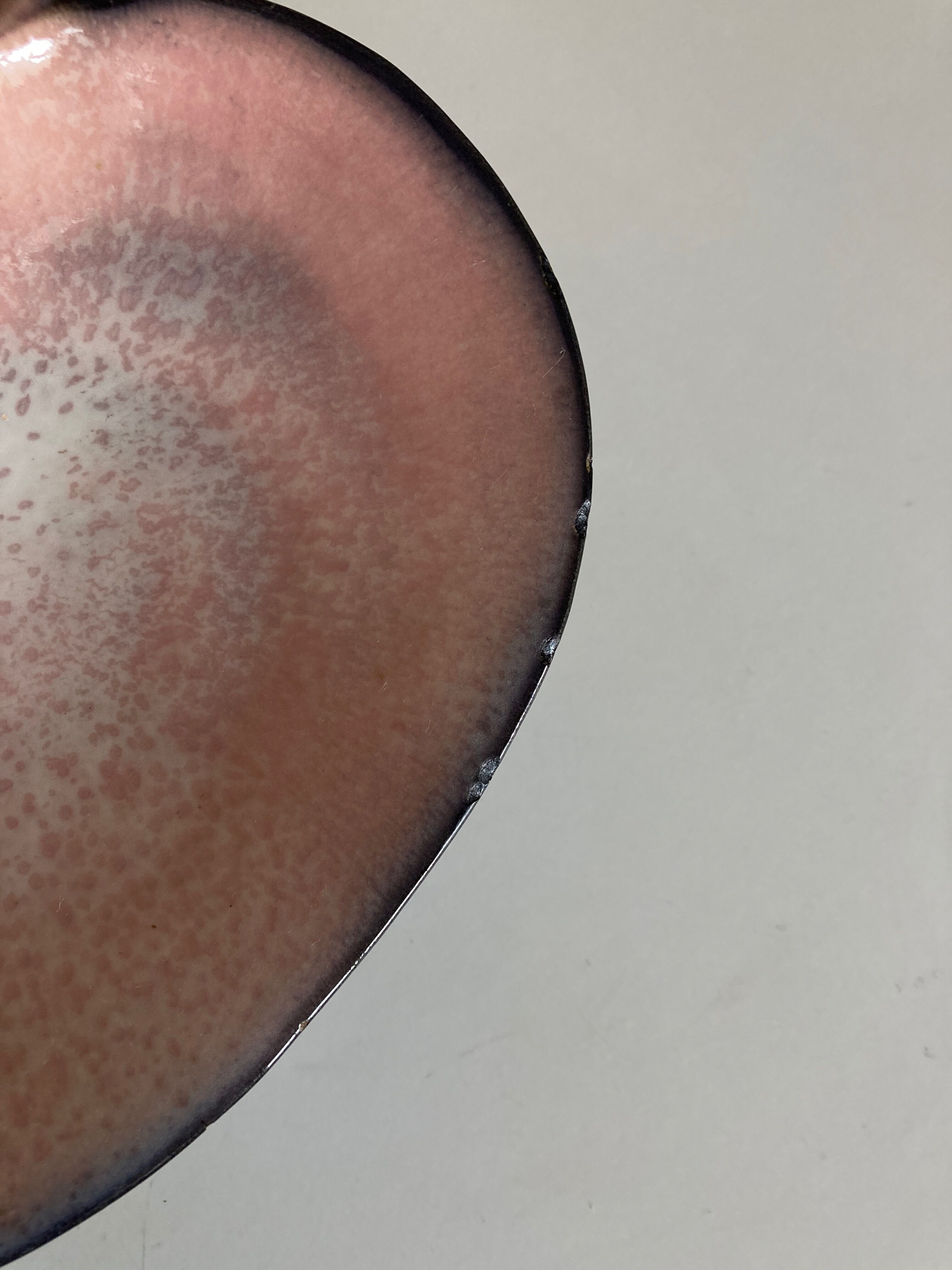 Ceramic shell cut by Pol Chambost 1960 signed