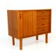 Commode en teck, Suède, 1960
