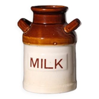 MILK ceramic pot