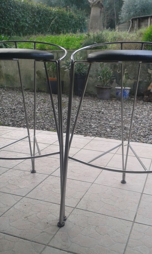 Tabouret Demi Lune pascal Mourgue En 1986