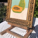 Painting on panel