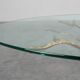 Mid-century forged metal coffee table by Salvino Marsura, Italy, 1960s.