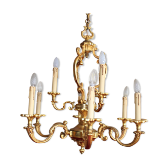 8-strand chandelier