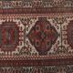 Vintage Turkish hallway rug 90x414 cm