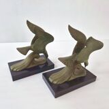Vintage bookends pair