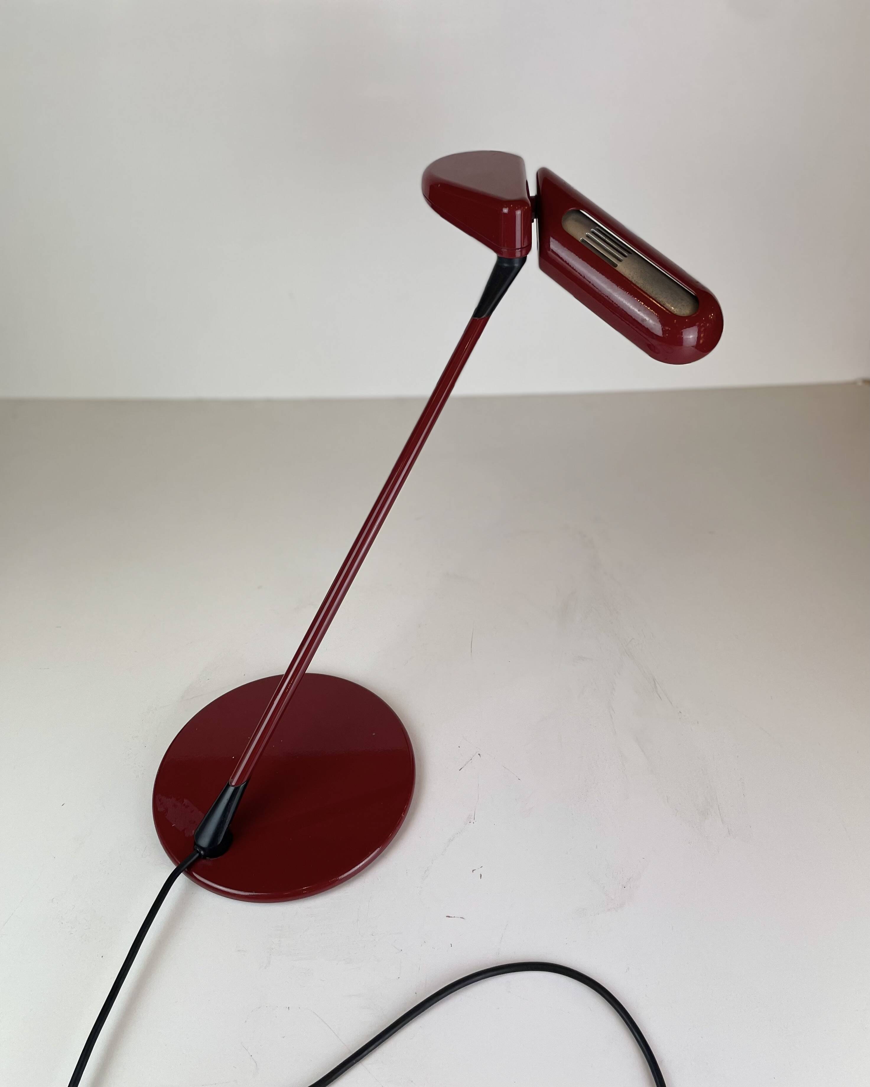 Ring A400, Desk Lamp by Bruno Gecchelin for Arteluce, 1979