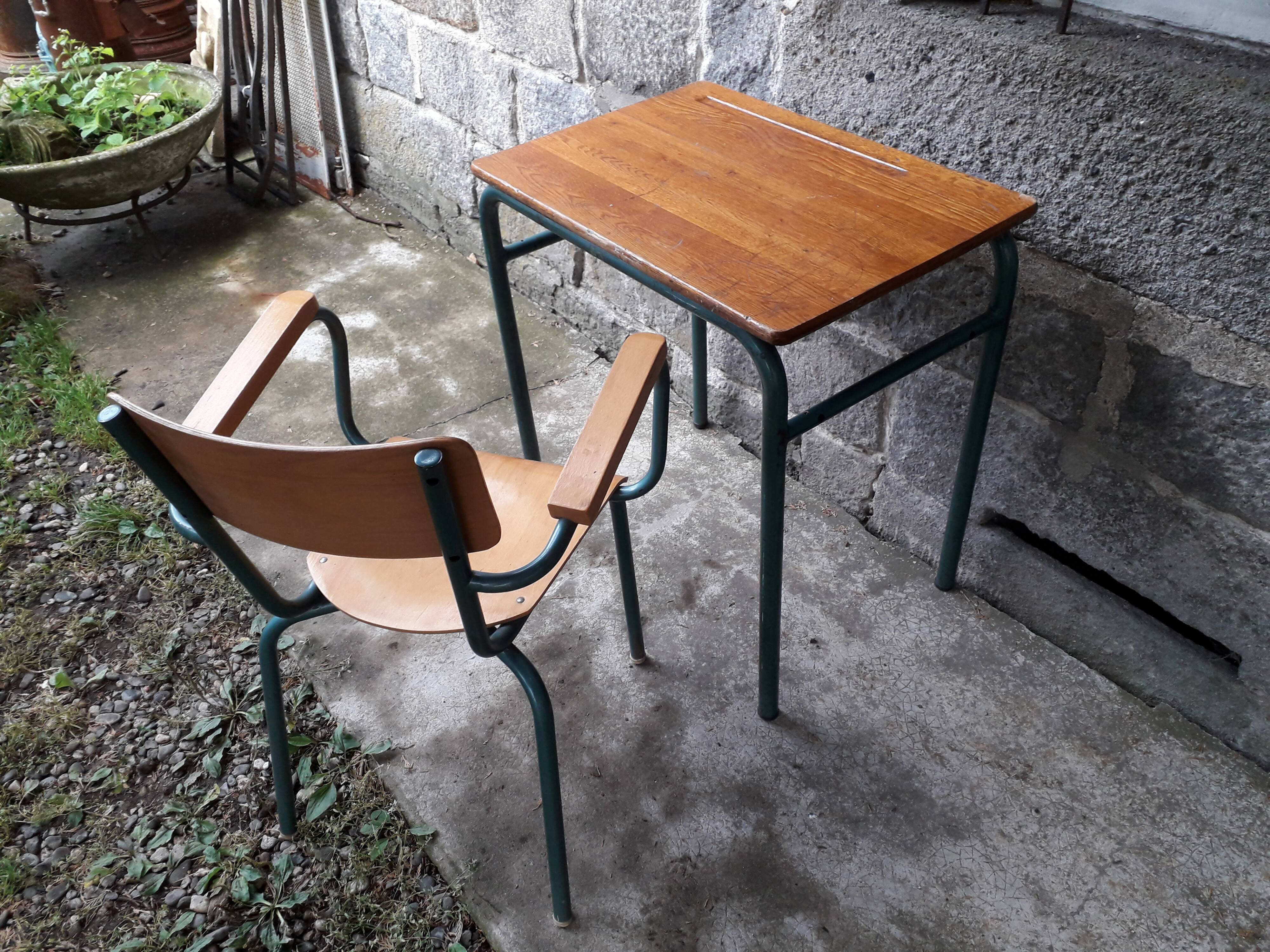 Schoolmaster's office and chair