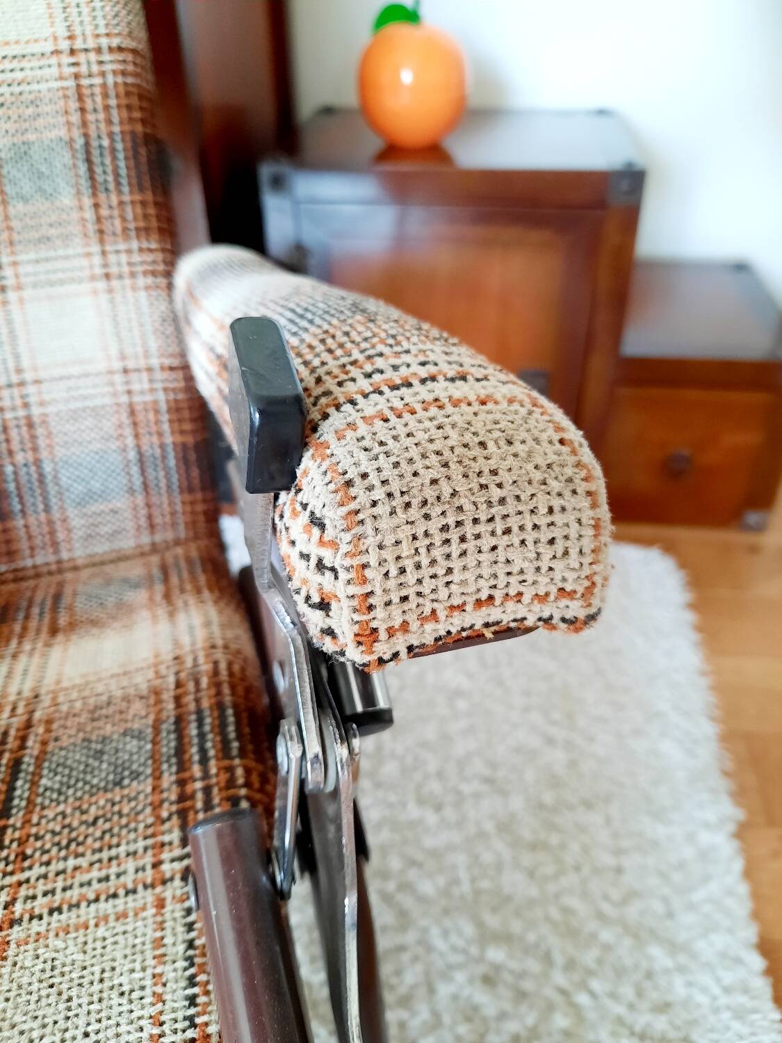 Vintage reclining armchair Lafuma