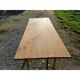 Table de ferme campagnarde en pin