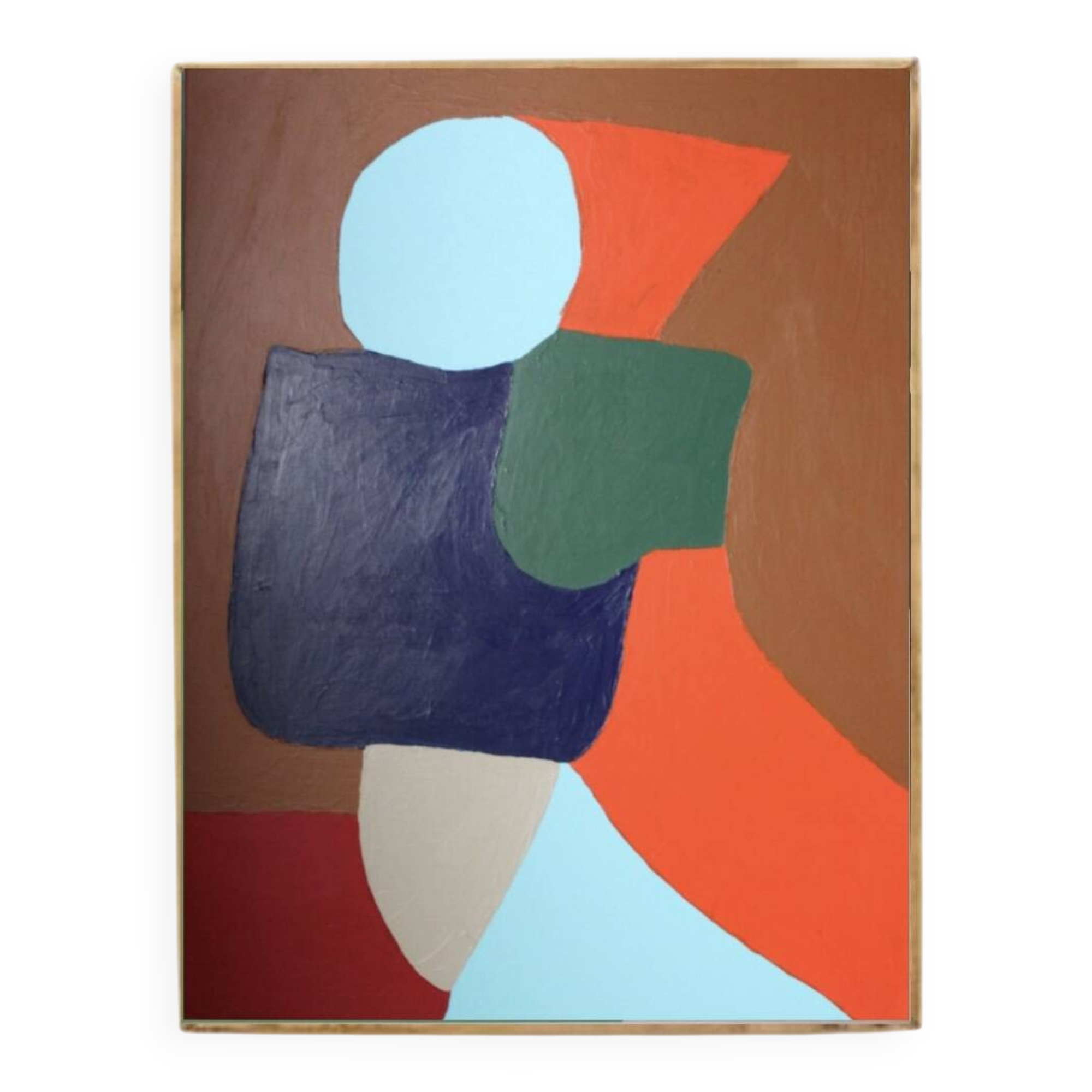 Colorful abstract canvas 55x45Cm