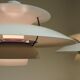 Pair of vintage poulsen ph5 scandinavian pendant lamp