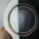 3 Vallauris ceramic plates signed Cerenne