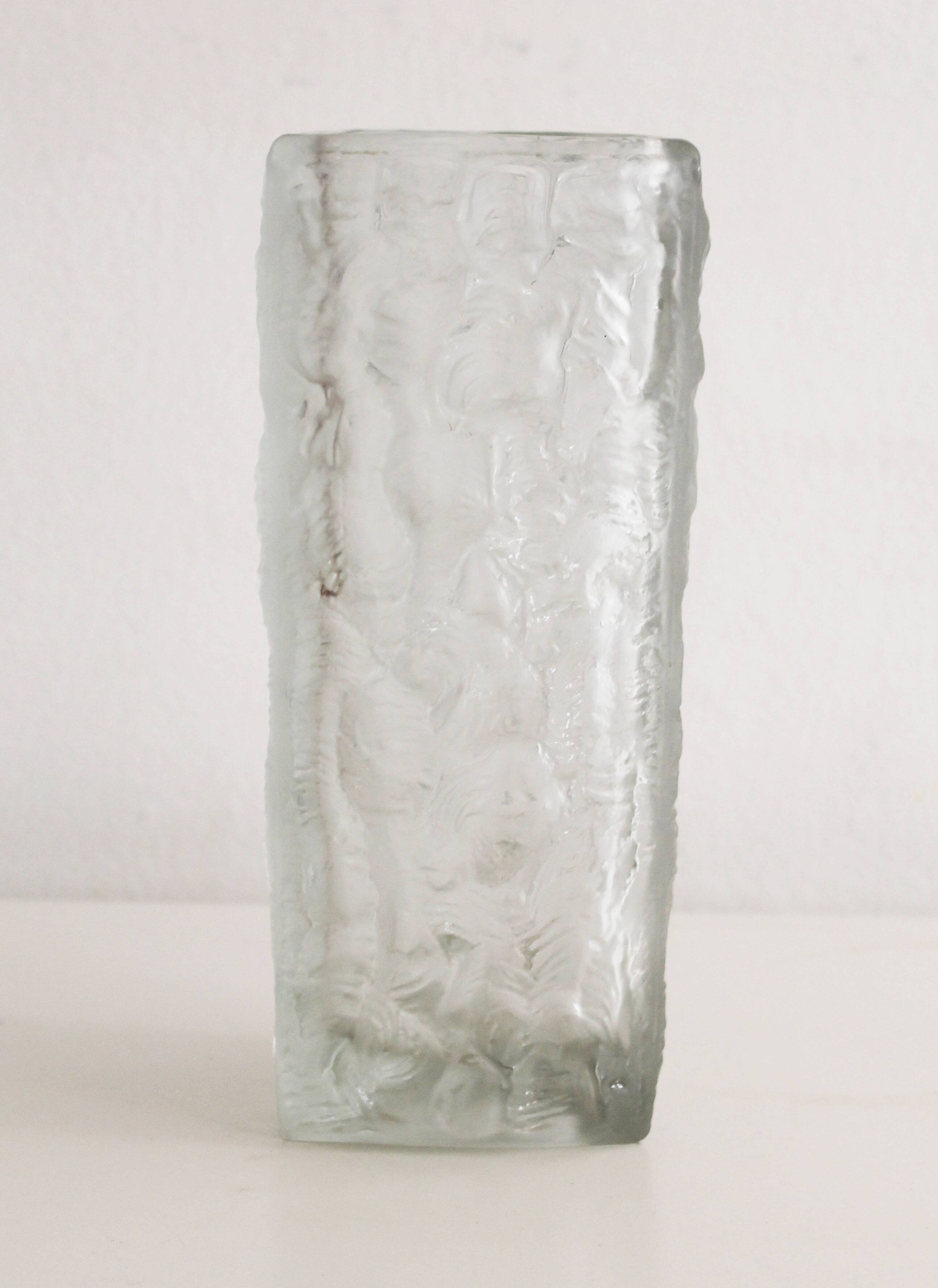 1960's Flower Vase by Vladislav Urban for Rosice Glasswork