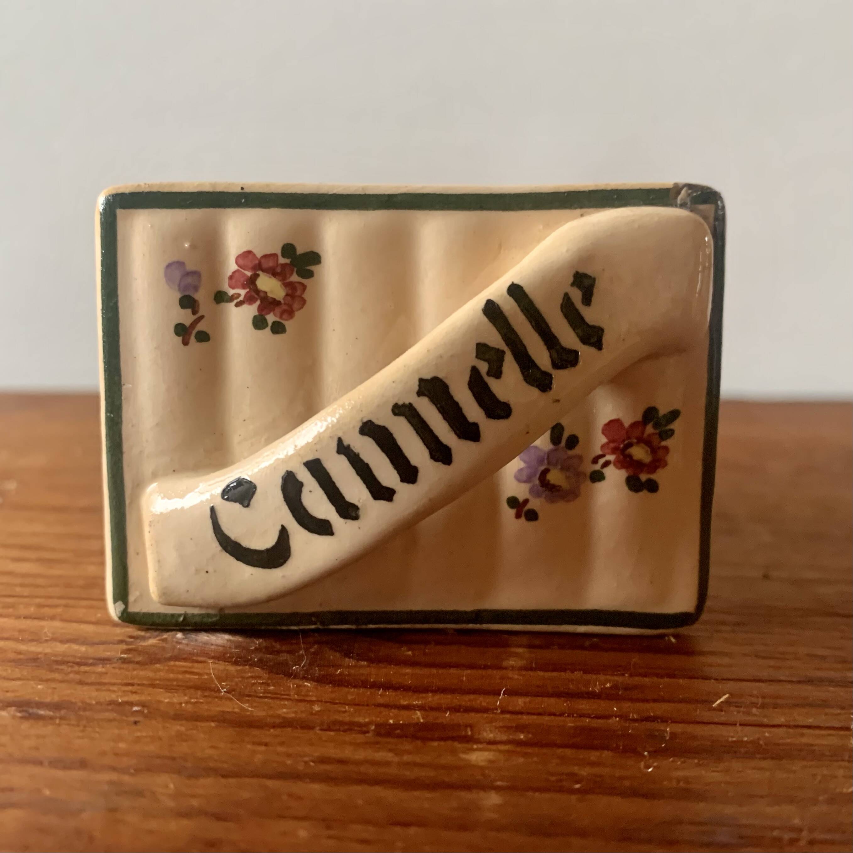 Art Deco wall spice rack