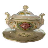 Moustiers earthenware soup tureen