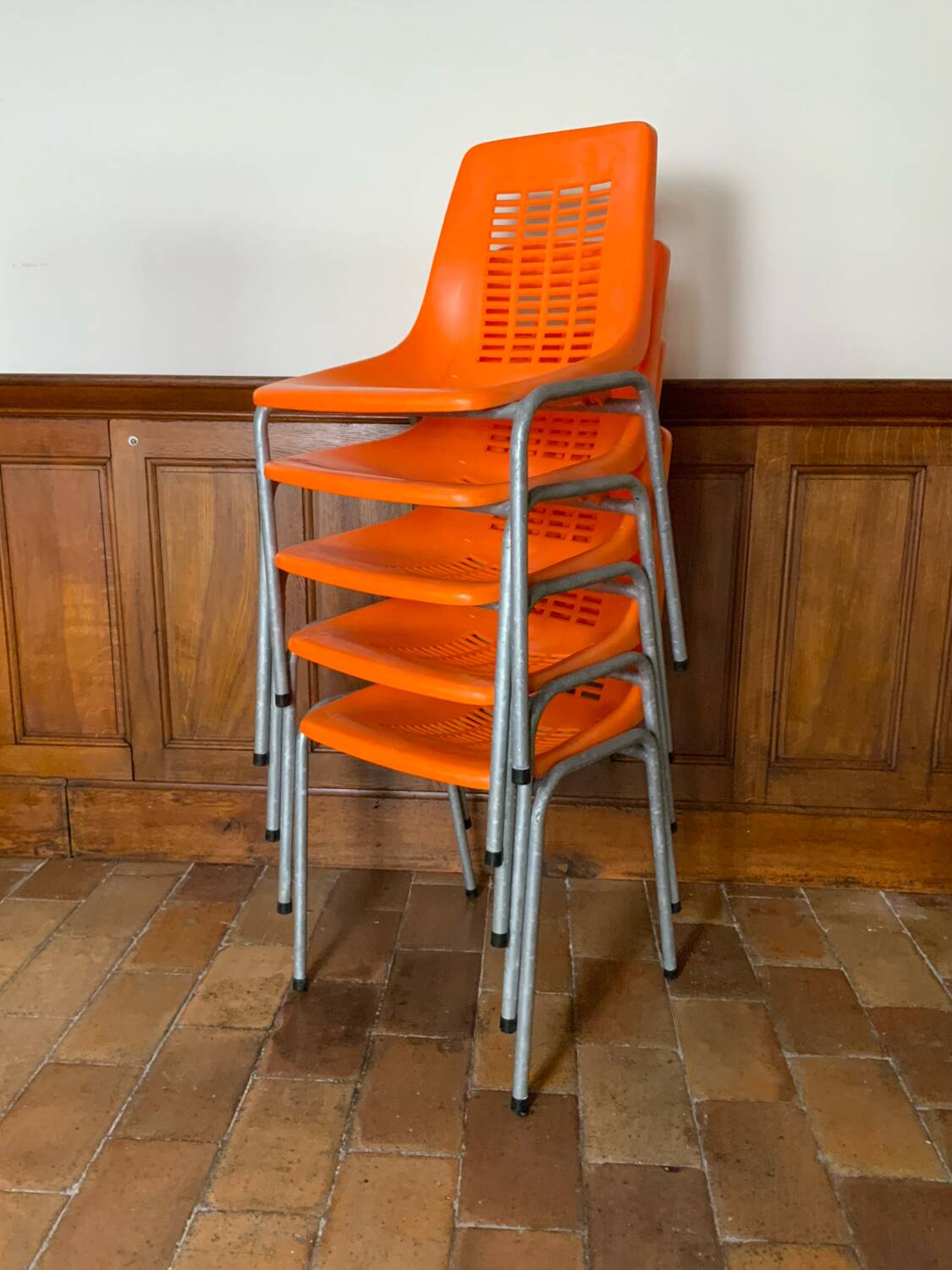 Plastic chairs