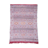 Tapis kilim tifelt bleu 205x285cm