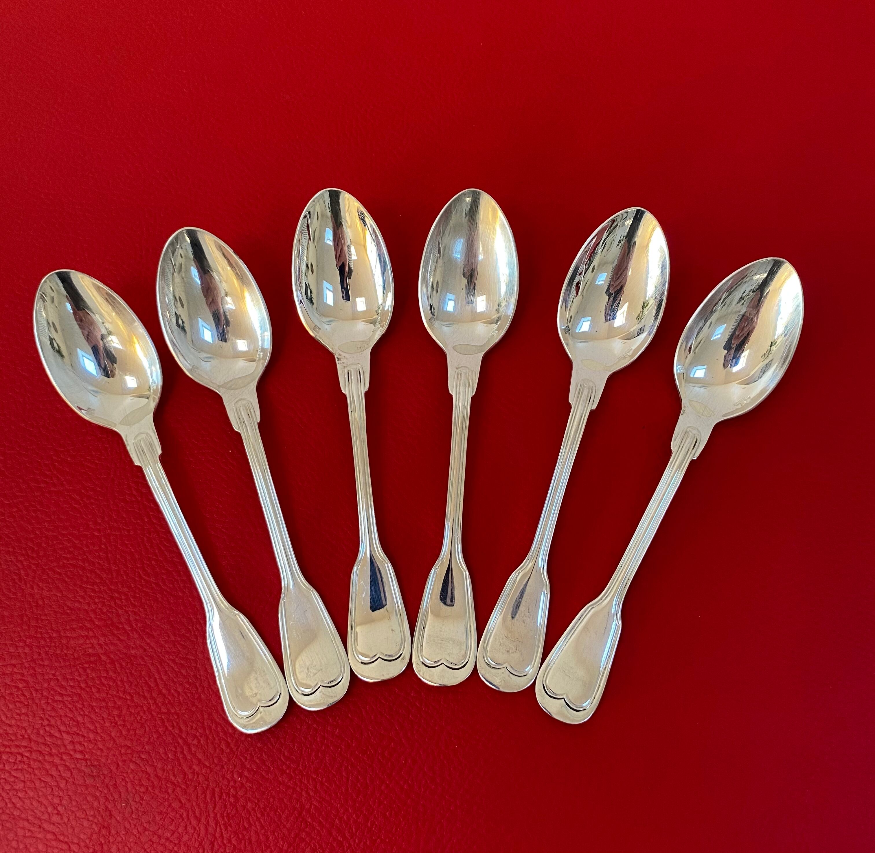 Ménagère Ercuis complete 6*4 silver metal cutlery