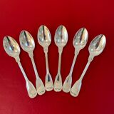 Ménagère Ercuis complete 6*4 silver metal cutlery