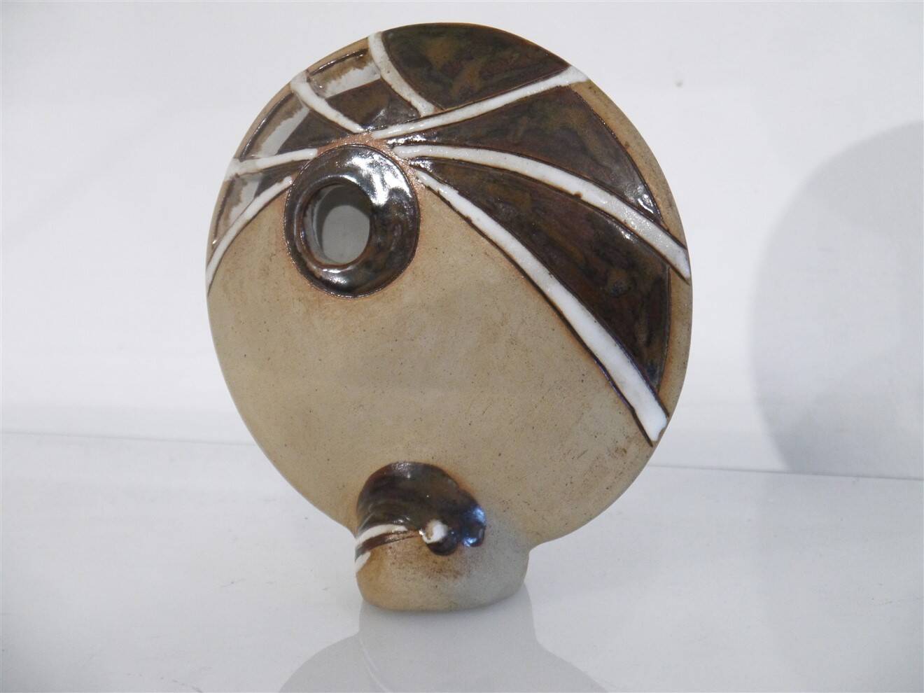 Vase forme libre en ceramique