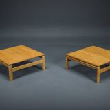 Danish Oak Coffee Tables from Komfort, 1960s, Set of 2