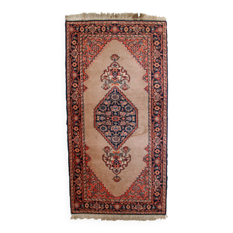 Tapis Vintage Indo-Tabriz Indien, Années 1960, Élégance Artisanale