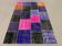 Distressed Vintage Turkish Patchwork Rug 221x150 cm Wool Medium