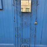 Porte manteau porte chapeau en fer forgé 1960