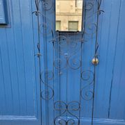 Wrought iron coat and hat rack, 1960s