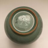 Japanese celadon vase