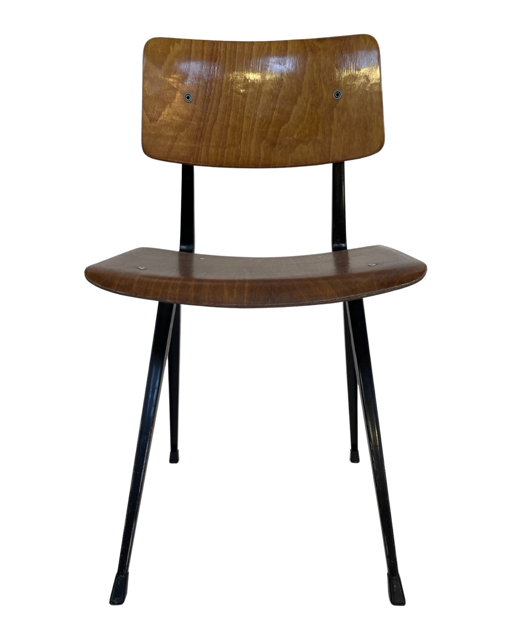 Result Chair by Friso Kramer for Ahrend De Cirkel, 1970 in black