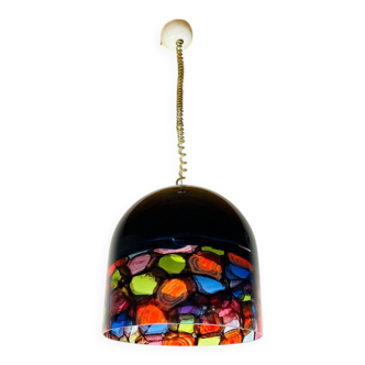 Suspended lamp Tinta by Renato Toso & Note Massari for Leucos, Italy, 1971