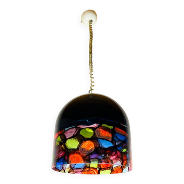 Lampe suspendue Tinta par Renato Toso & Note Massari pour Leucos, Italie, 1971