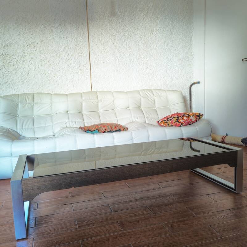 Vintage coffee table by Claude Gaillard for Ligne Roset